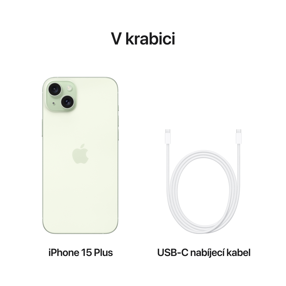 iPhone 15 Plus 128 GB zelená