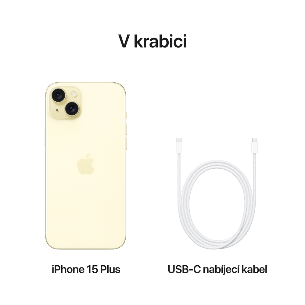 iPhone 15 Plus 256GB žlutá