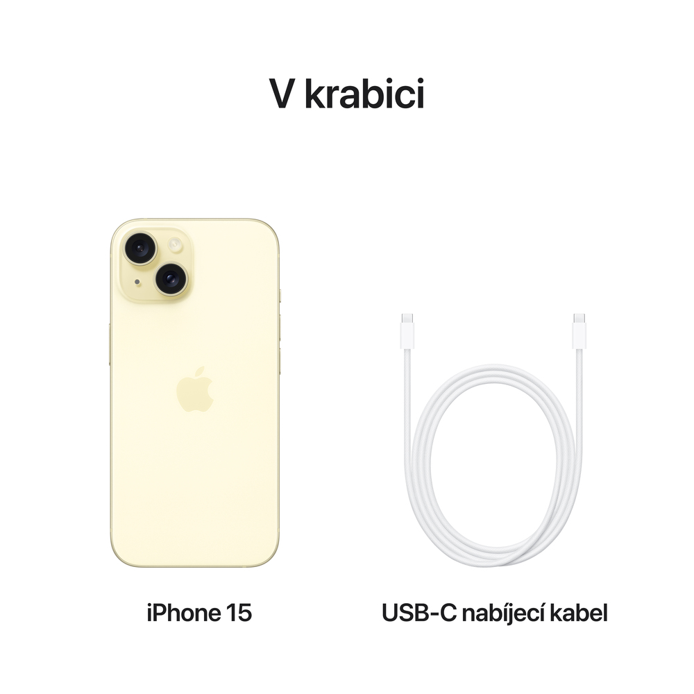 iPhone 15 128GB žlutá