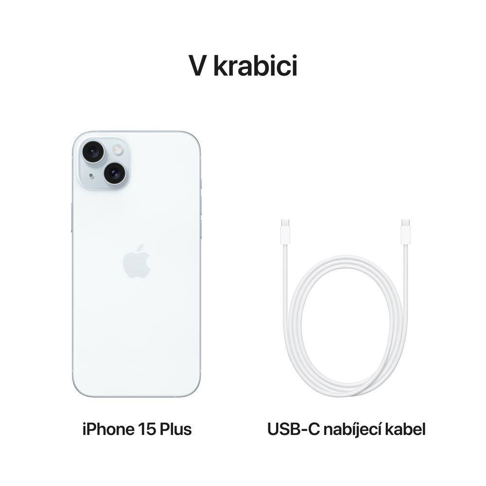 iPhone 15 Plus 128 GB modrá
