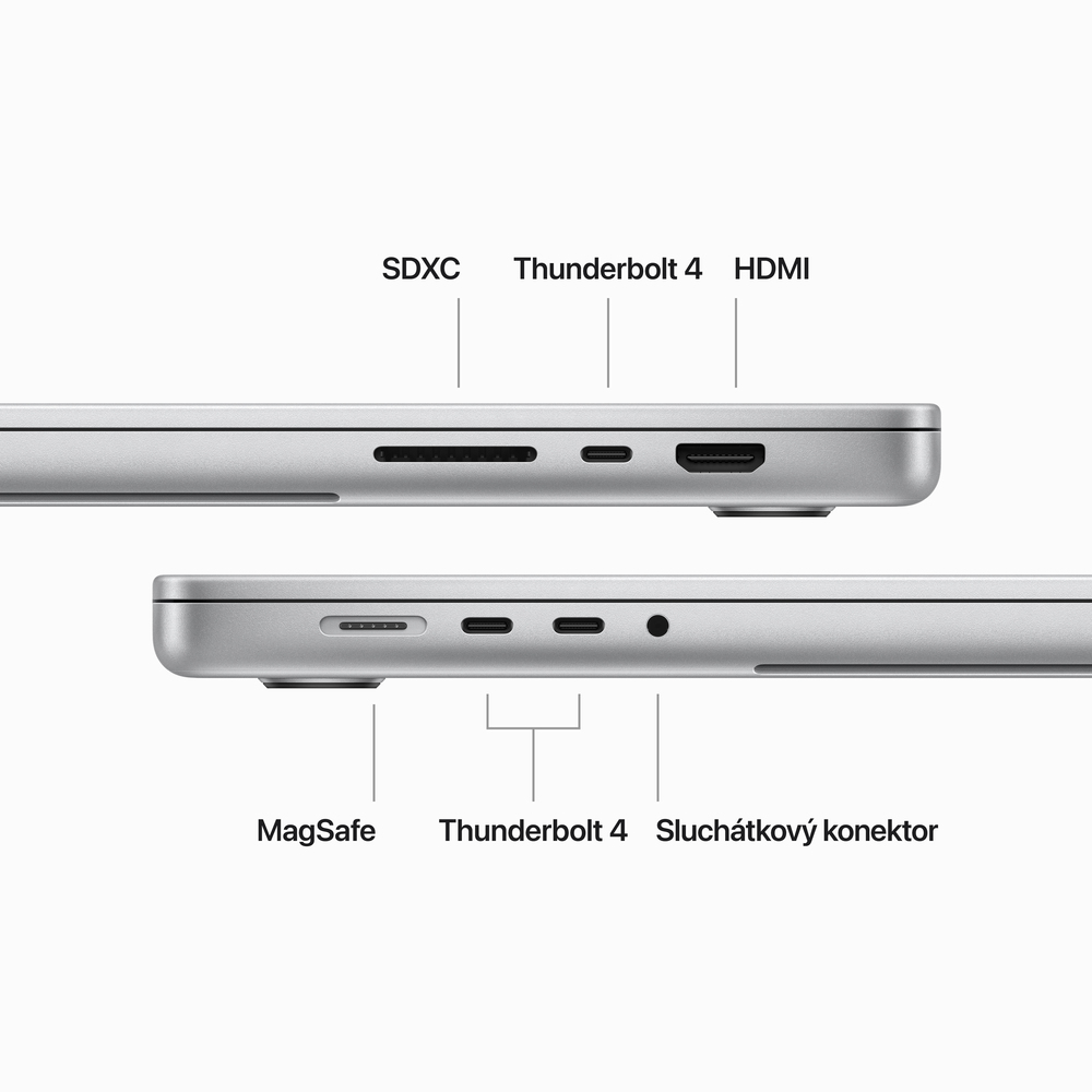 MacBook Pro 16" Apple M3 Max 14core CPU 30core GPU 36GB 1TB Stříbrný CZ