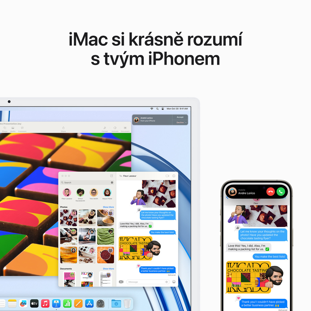 iMac 24" 4.5K Apple M3 8core CPU 8core GPU 8GB 256GB Růžový CZ