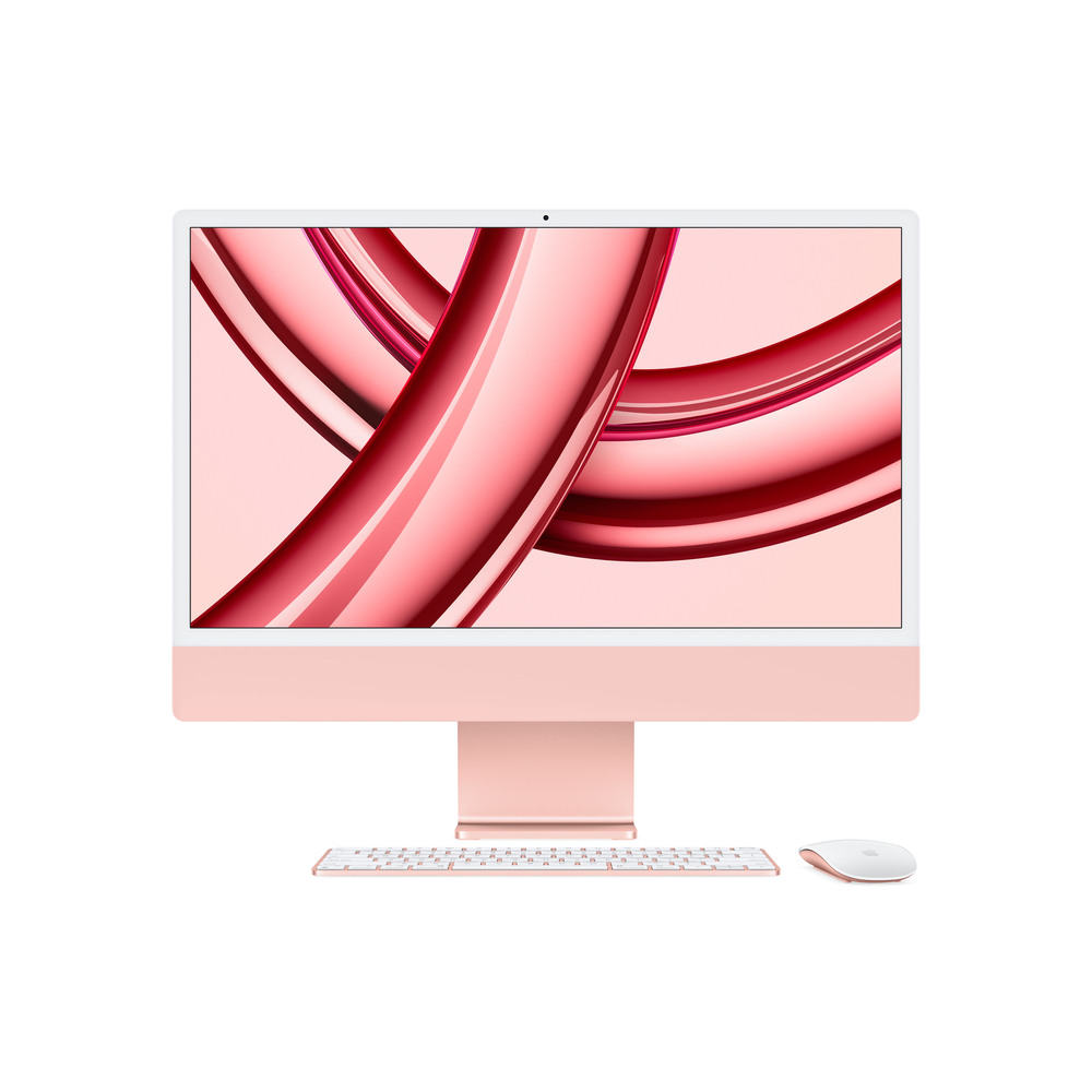 iMac 24" 4.5K Apple M3 8core CPU 10Ccore GPU 8GB 256GB Růžový CZ