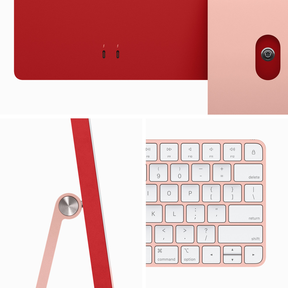 iMac 24" 4.5K Apple M3 8core CPU 10Ccore GPU 8GB 256GB Růžový CZ