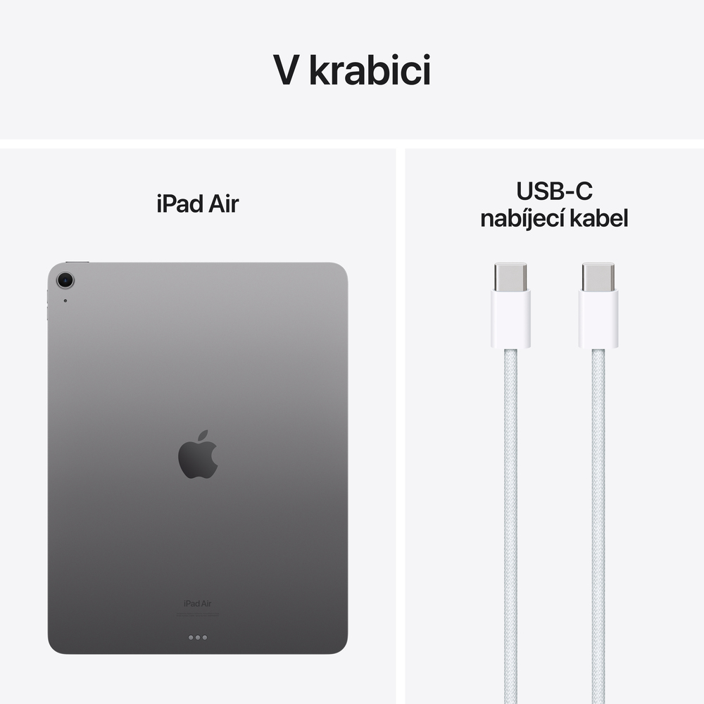 iPad Air 13" Wi-Fi 512GB Vesmírně šedý (2024)