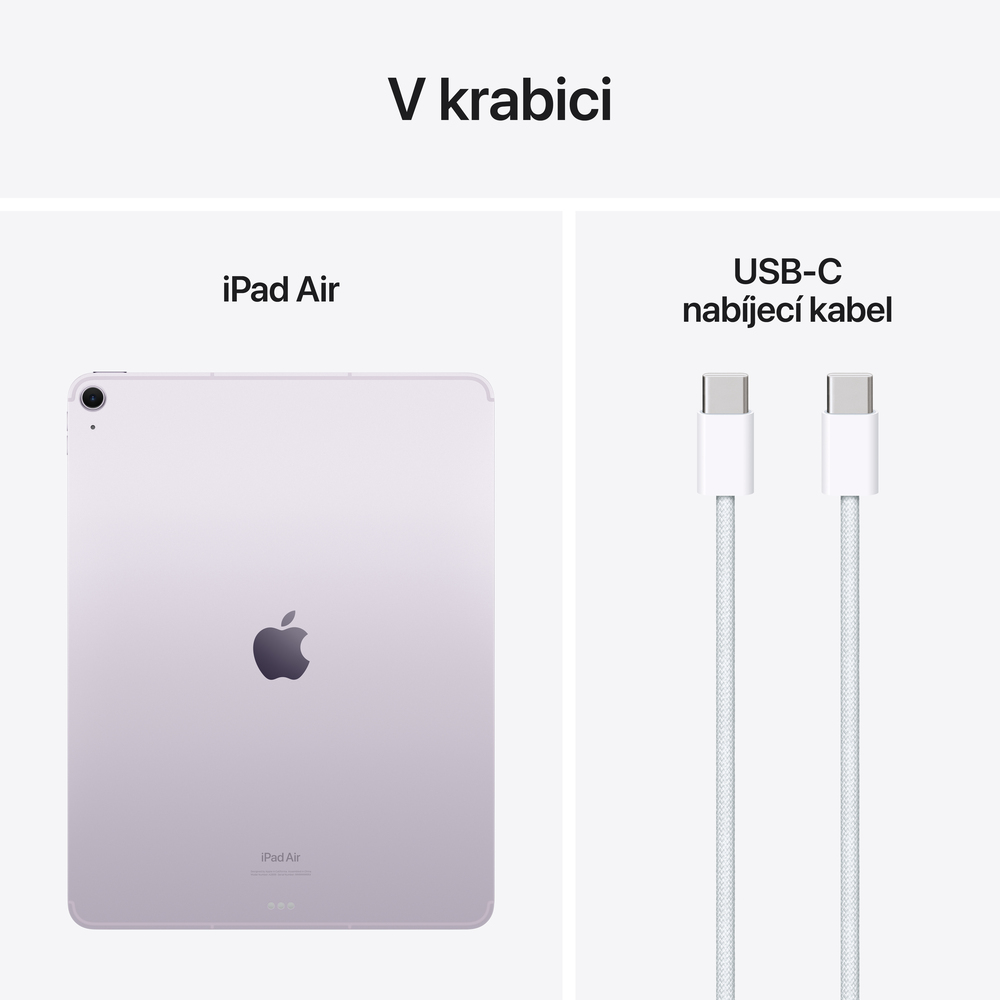 iPad Air 13" Wi-Fi + Cellular 1TB Fialový (2024)