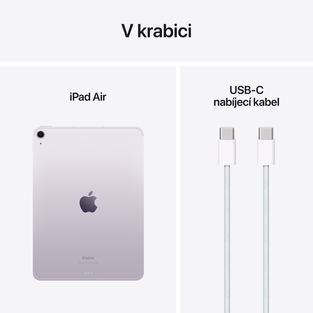 iPad Air 11" Wi-Fi + Cellular 512GB Fialový (2024)