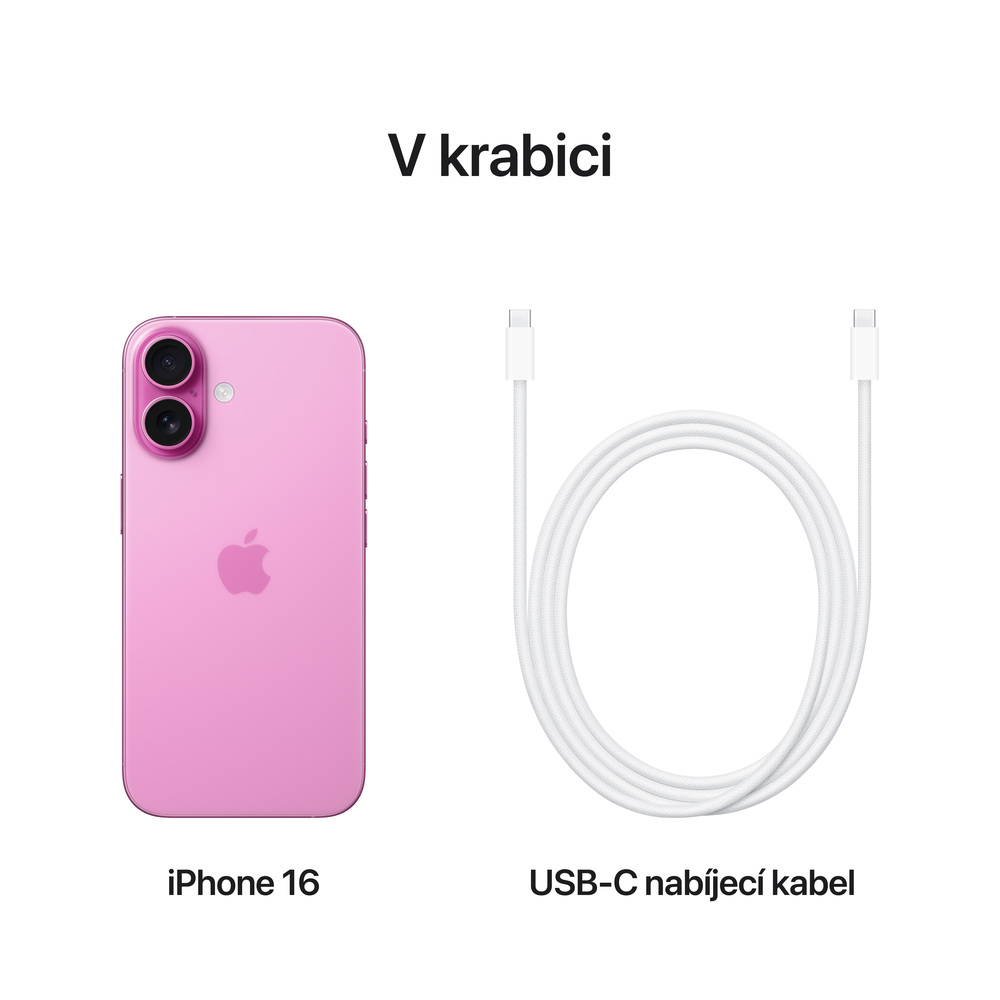 iPhone 16 512 GB růžová