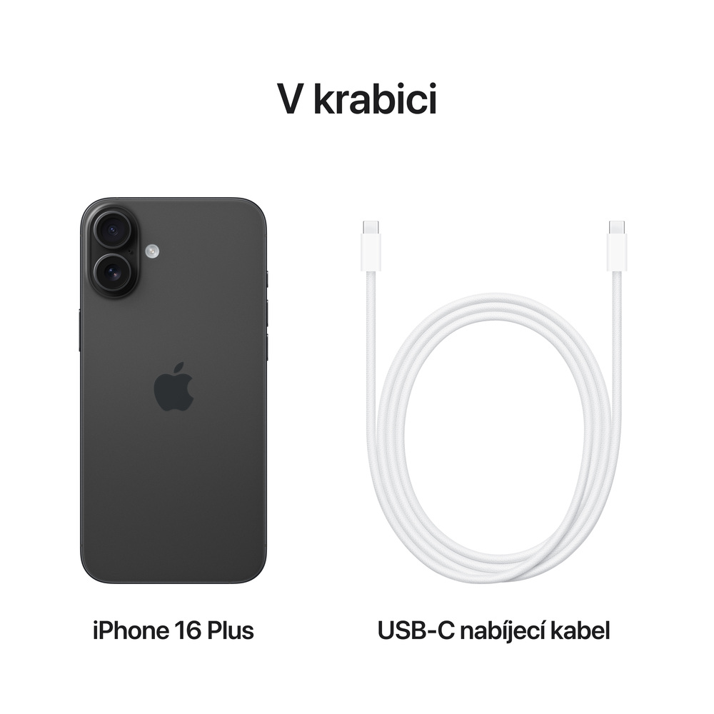 iPhone 16 Plus 512 GB černá