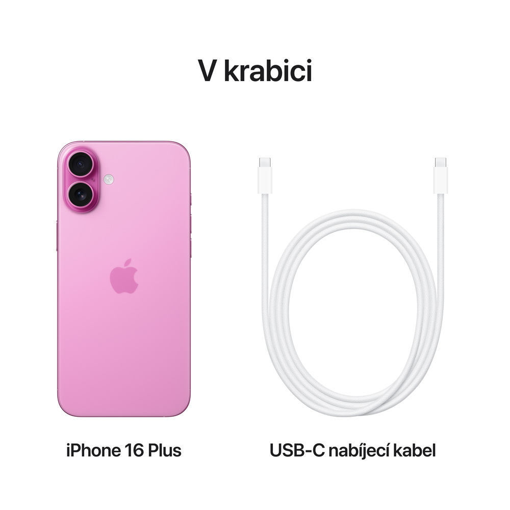 iPhone 16 Plus 512 GB růžová