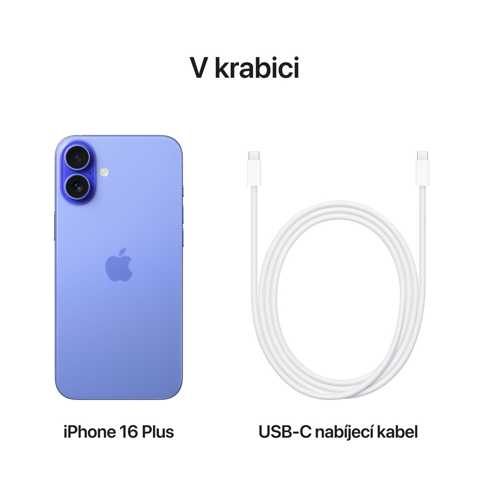iPhone 16 Plus 512 GB ultramarinová