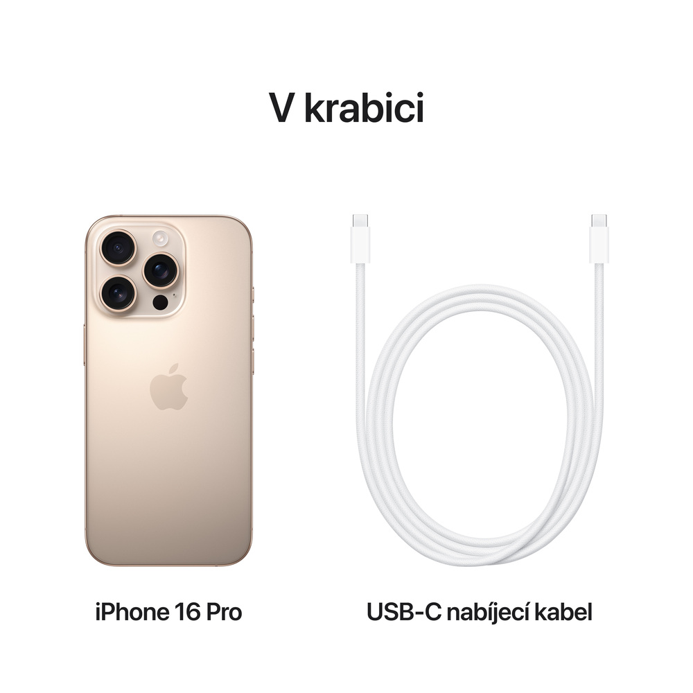 iPhone 16 Pro 512 GB Pouštní Titan