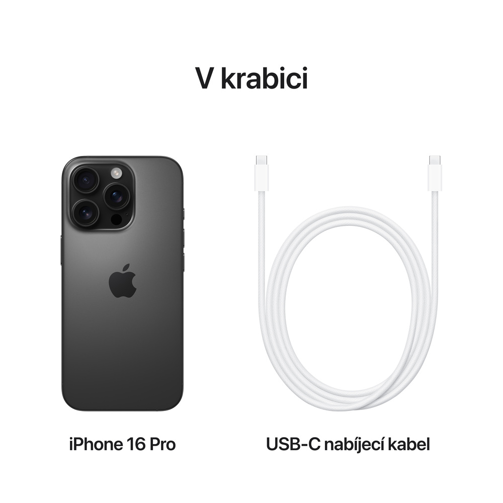 iPhone 16 Pro 1 TB Černý Titan