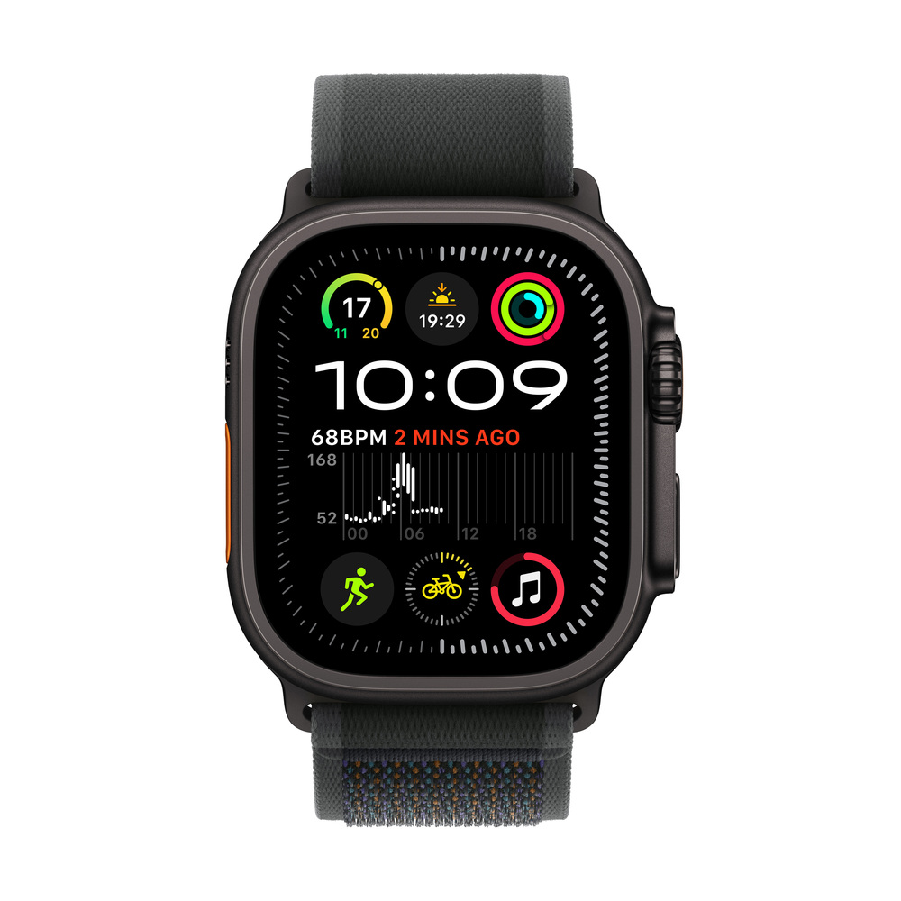 Apple Watch Ultra 2 GPS + Cellular 49mm Black Titanium Case s Black Trail Loop-S/M