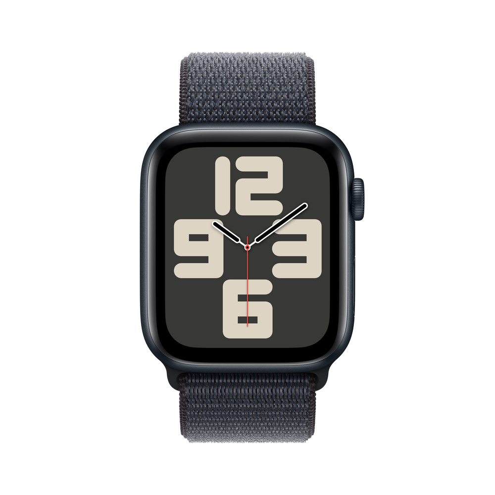 Apple Watch SE GPS + Cellular 40mm Midnight Aluminium Case with Ink Sport Loop