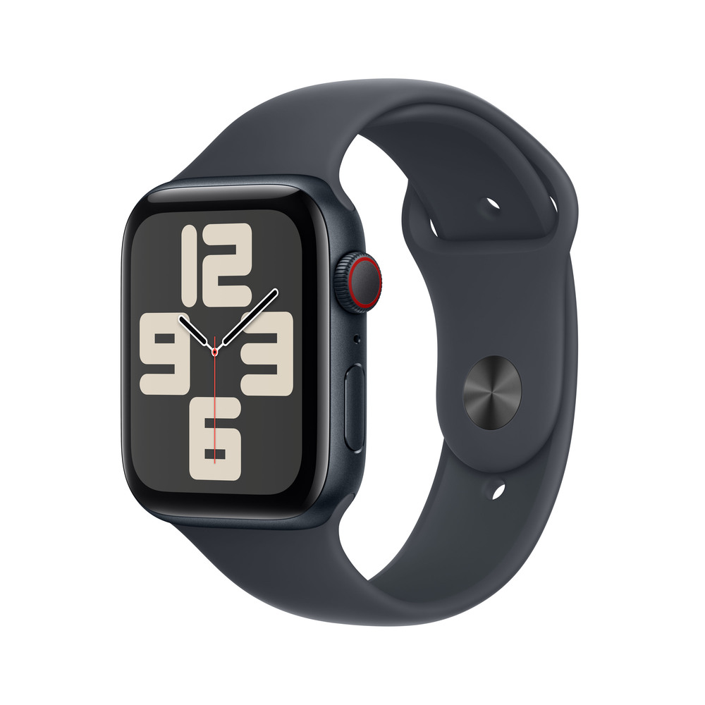 Apple Watch SE GPS + Cellular 40mm Midnight Aluminium Case with Midnight Sport Band-S/M
