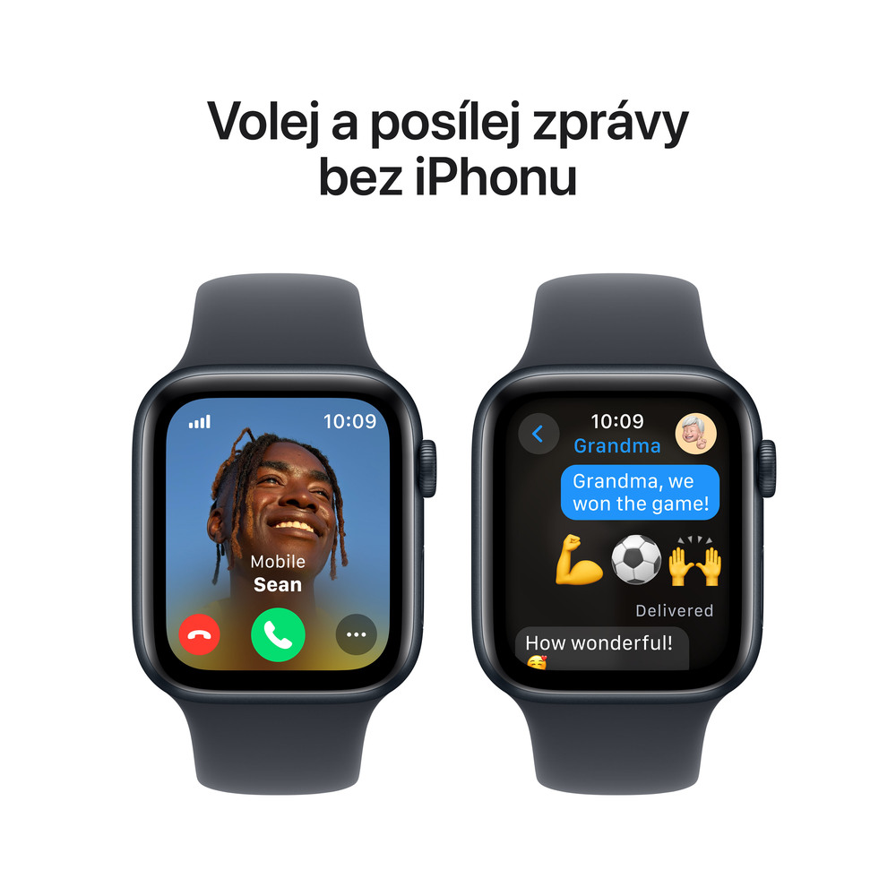 Apple Watch SE GPS + Cellular 40mm Midnight Aluminium Case with Midnight Sport Band-M/L
