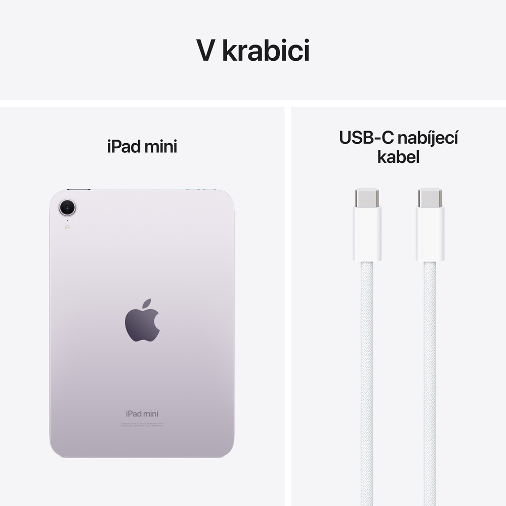 iPad mini Wi-Fi 512GB Fialový (2024)