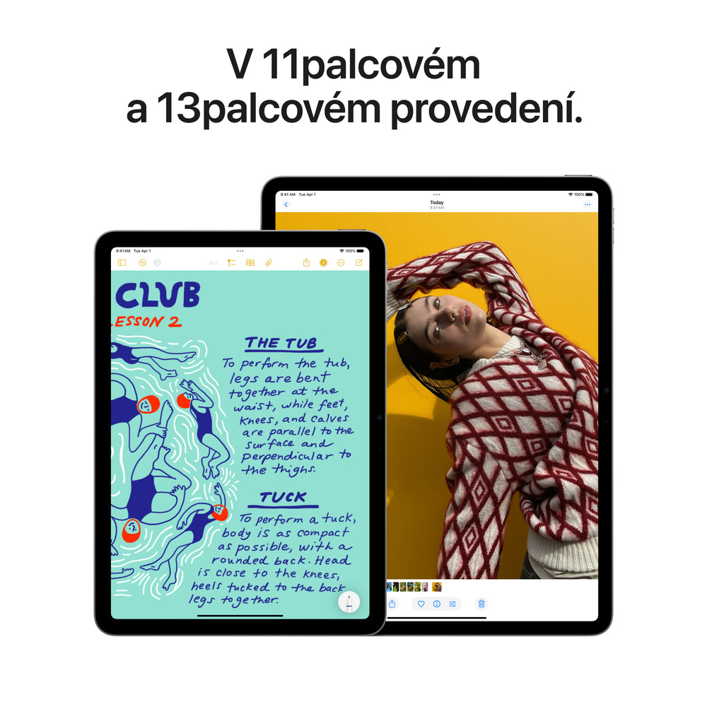 iPad Air 13" Wi-Fi 1TB Hvězdně bílý (2025)