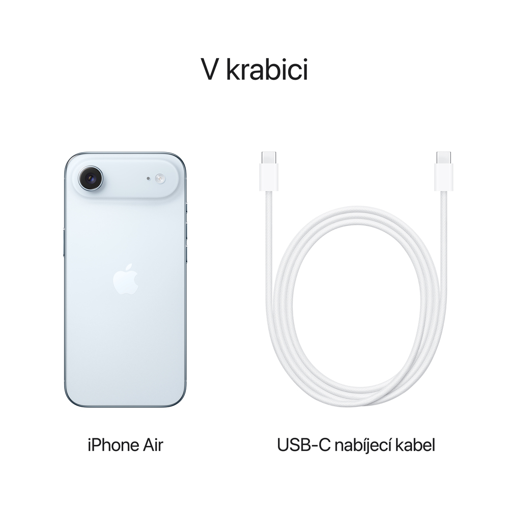 iPhone Air 256GB Blankytně modrá