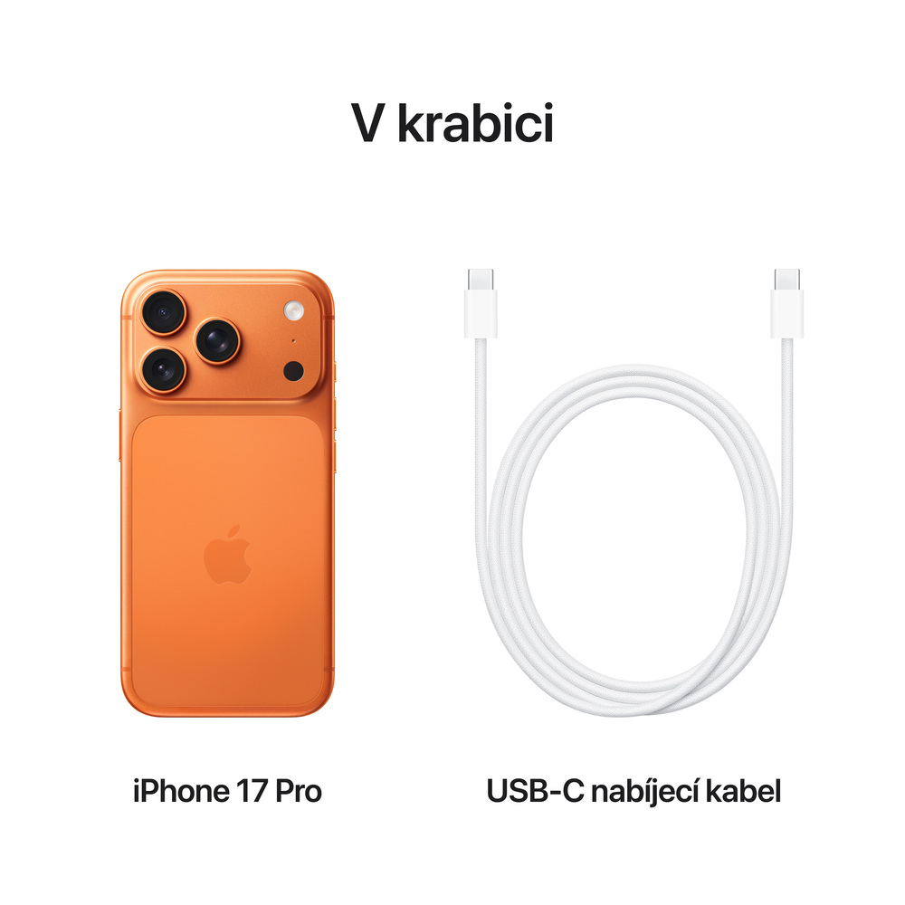 iPhone 17 Pro 512GB Kosmicky oranžová