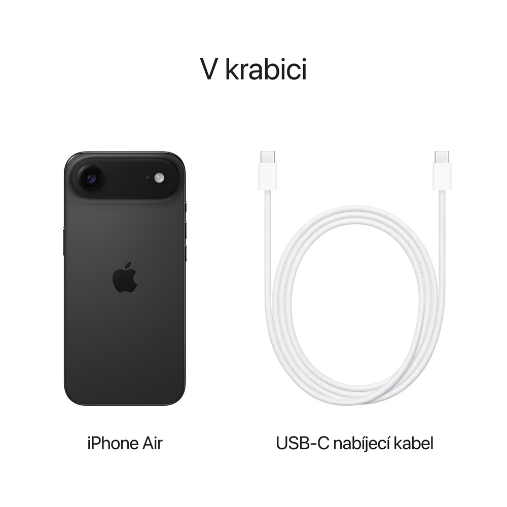 iPhone Air 1TB Vesmírně černá