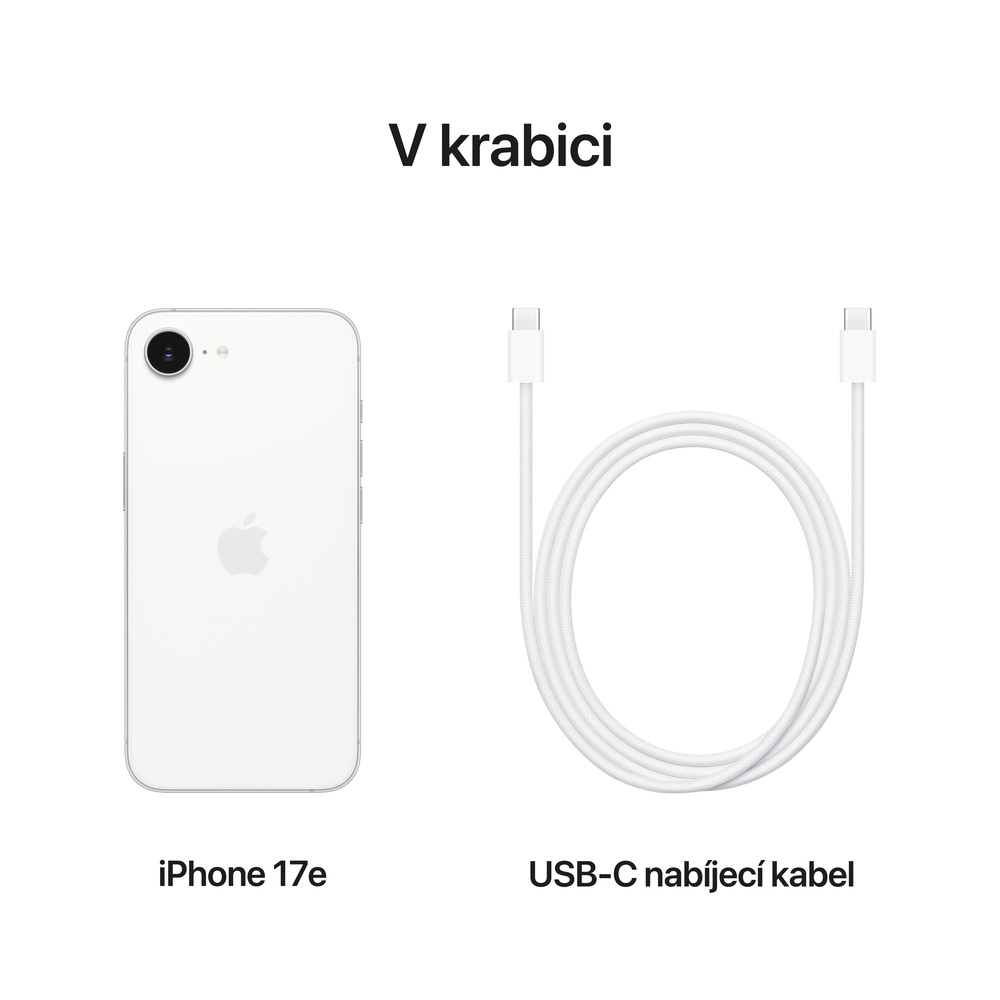iPhone 17e 512 GB Bílá
