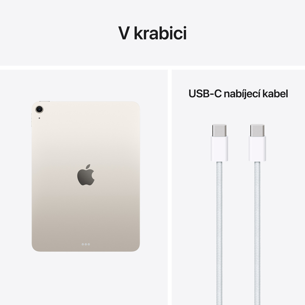 iPad Air 11" Wi-Fi 256GB Hvězdně bílý (2026)