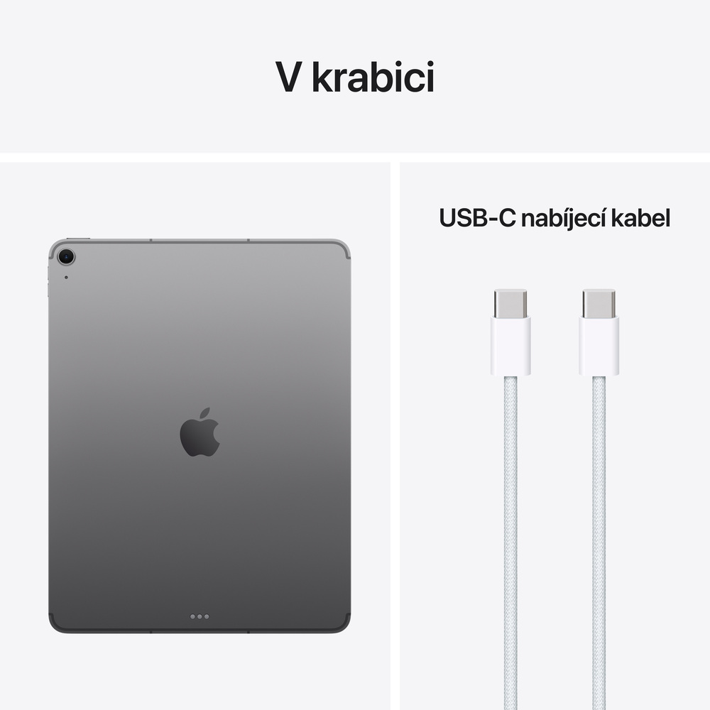 iPad Air 13" Wi-Fi + Cellular 256GB Vesmírně šedý (2026)
