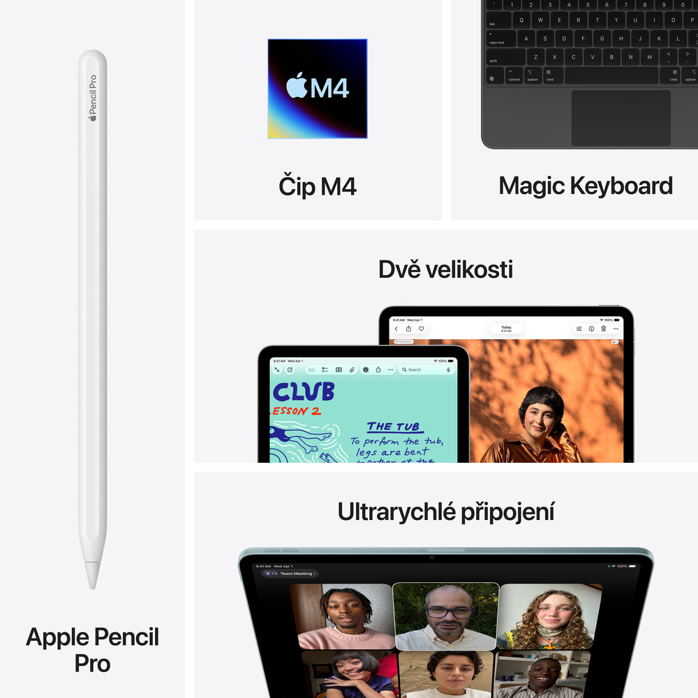 iPad Air 13" Wi-Fi 1TB Vesmírně šedý (2026)