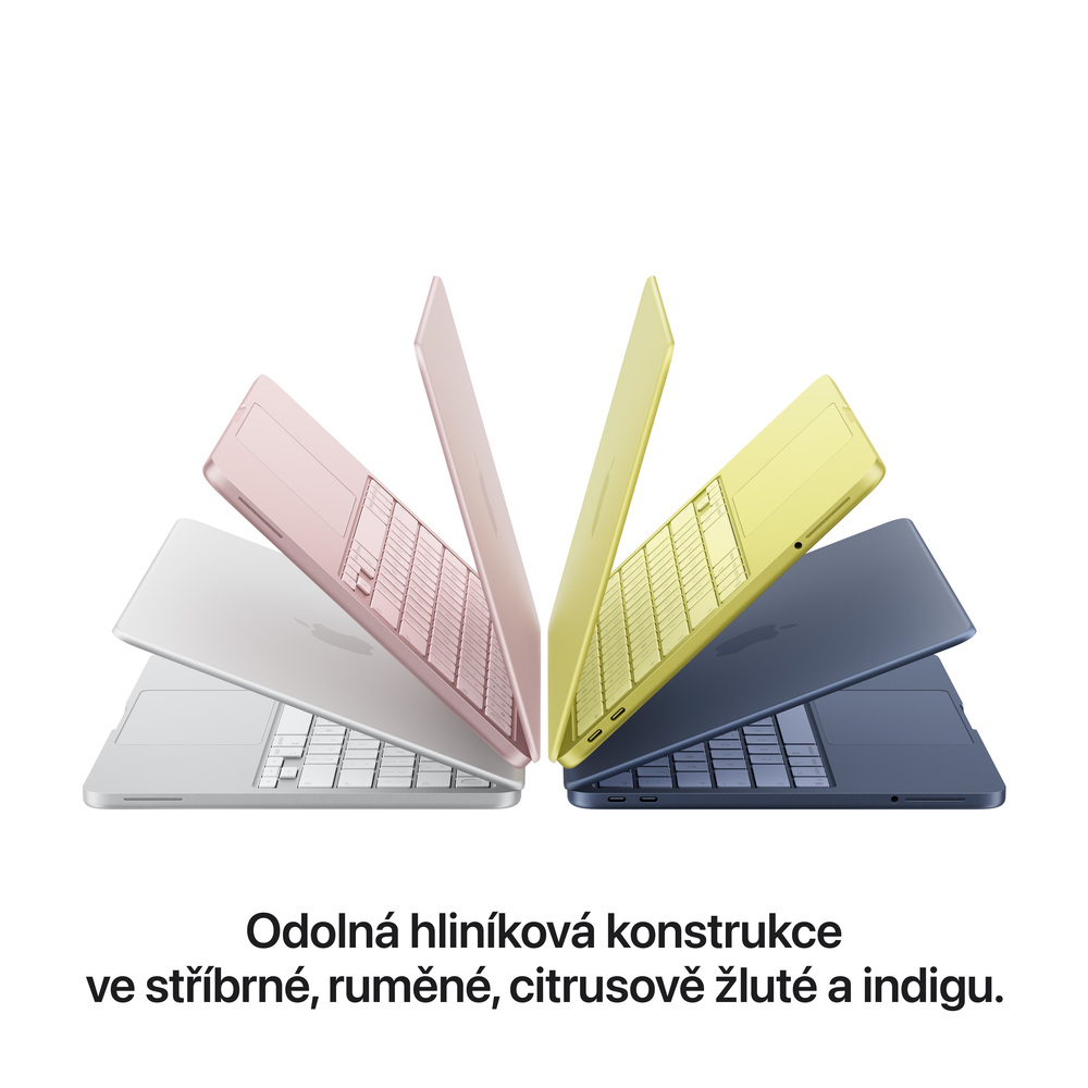 MacBook Neo Apple A18 Pro 6core CPU 5core GPU 8GB 256GB Citrusově žlutý CZ