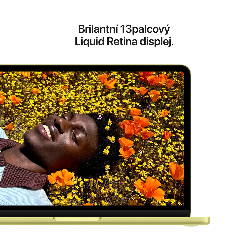 MacBook Neo Apple A18 Pro 6core CPU 5core GPU 8GB 256GB Citrusově žlutý CZ