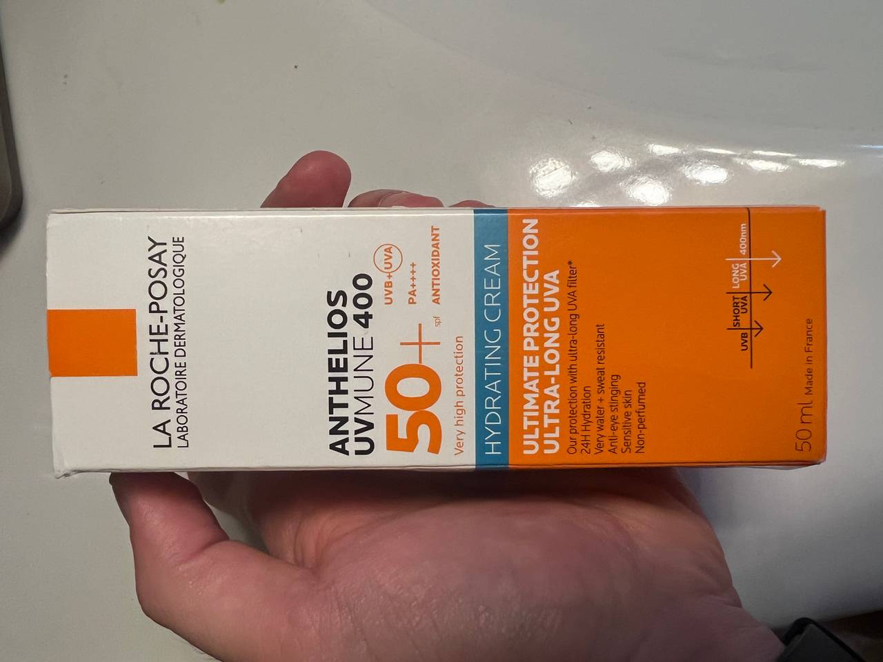 Φωτογραφία 1 από 2 από κριτική πελάτη για το La Roche Posay UVMune 400 Αντηλιακή Κρέμα Προσώπου SPF50 Χωρίς Άρωμα 50ml