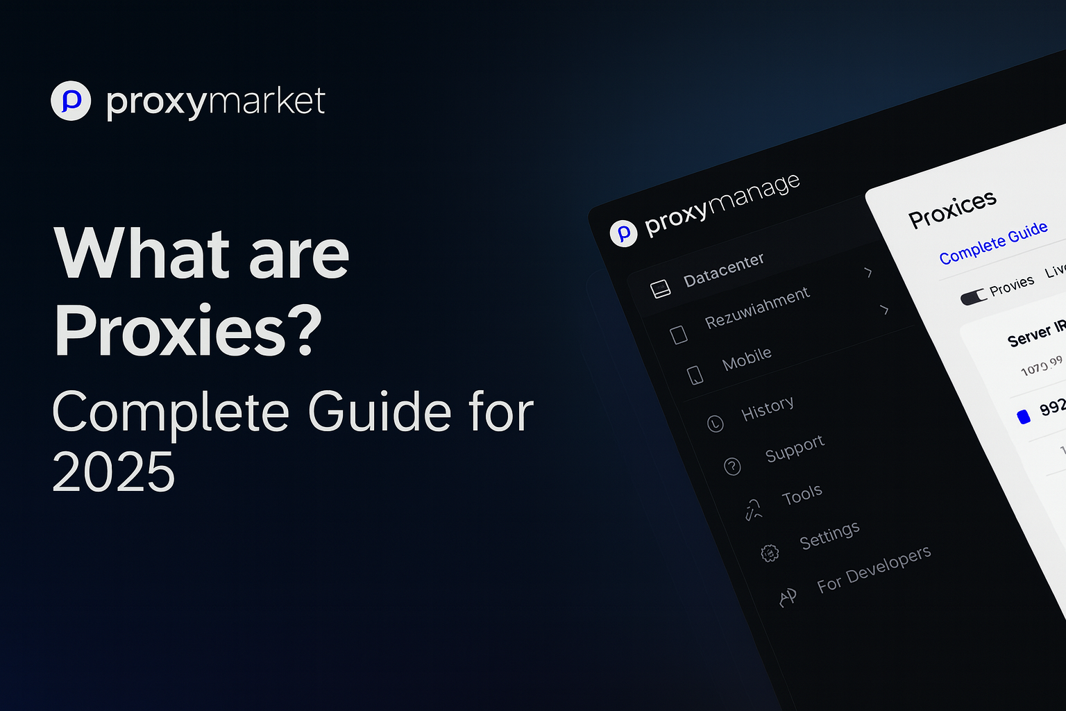 What Is a Proxy? Full Proxy Server Guide for 2025