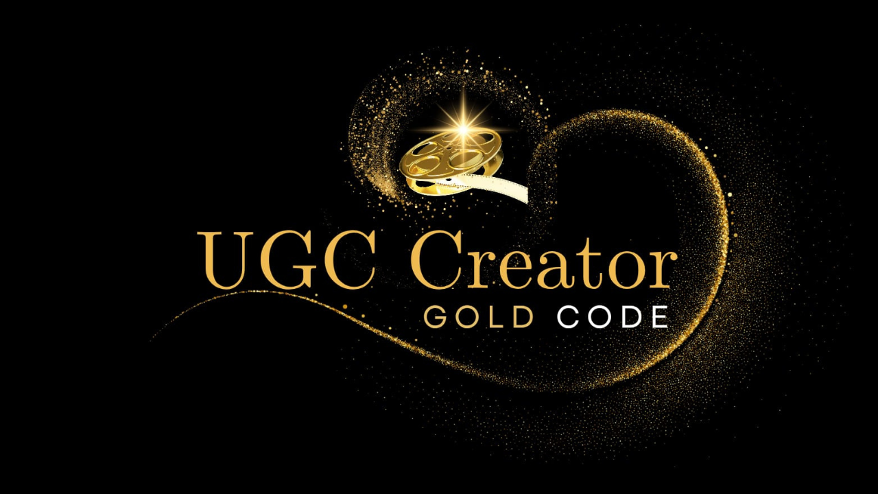 UGC Creator Gold Code 1:1