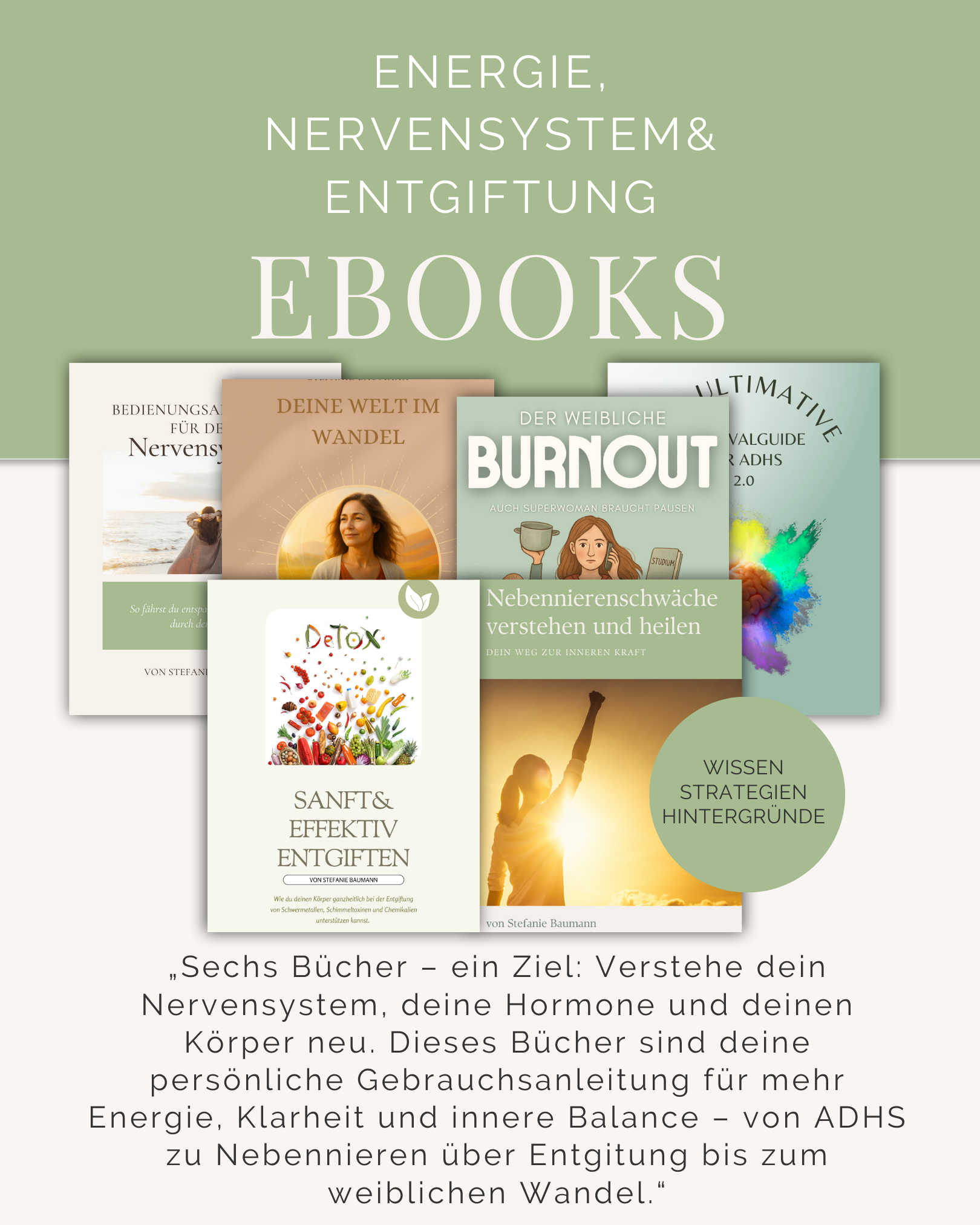 Ebooks Energie, Nervensystem & Entgiftung