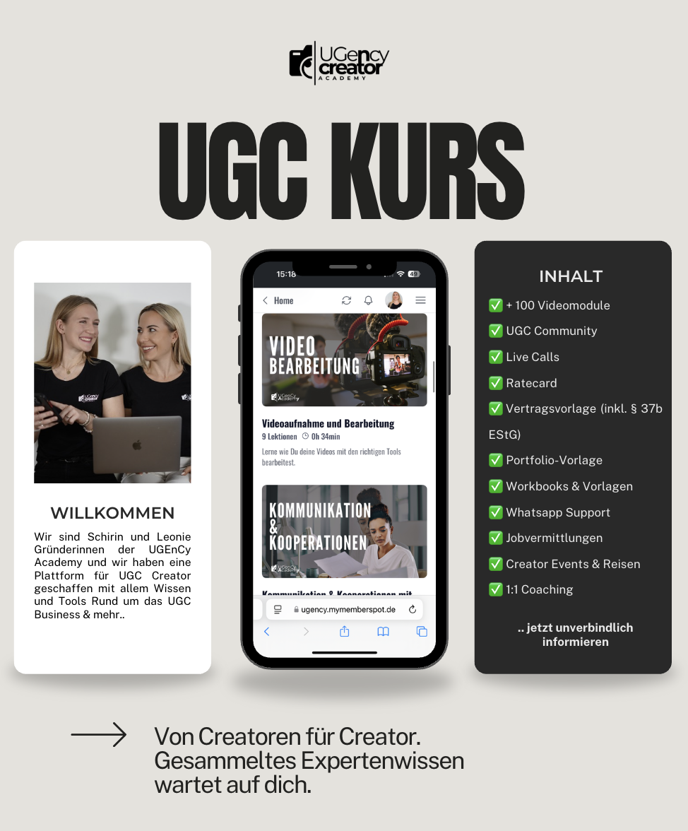 UGency Academy inkl. Kurs & Community