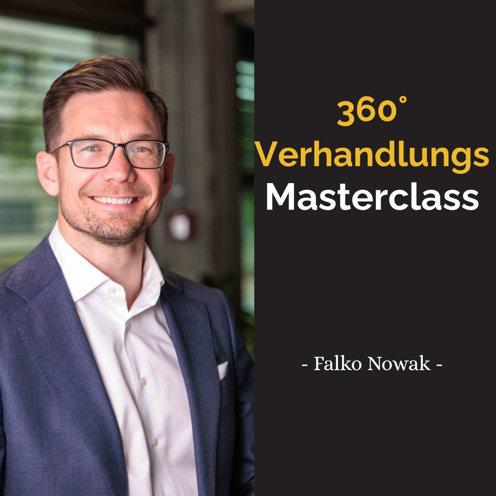 Verhandlungstraining: 360° Verhandlungs-Masterclass