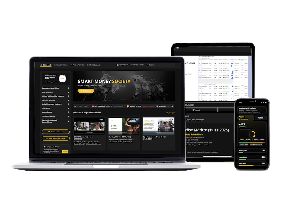 Smart Money Society Jahresabo