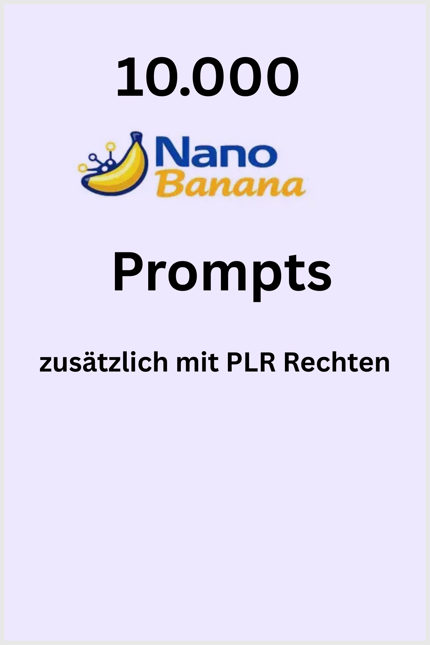Produktabbildung zu 10.000 Nano Banana Prompts
