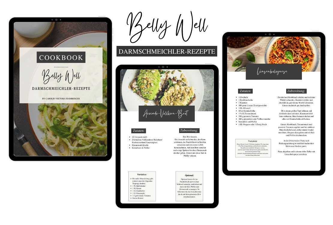 Ebook "Belly Well" - Einfache Darmschmeichler-Rezepte