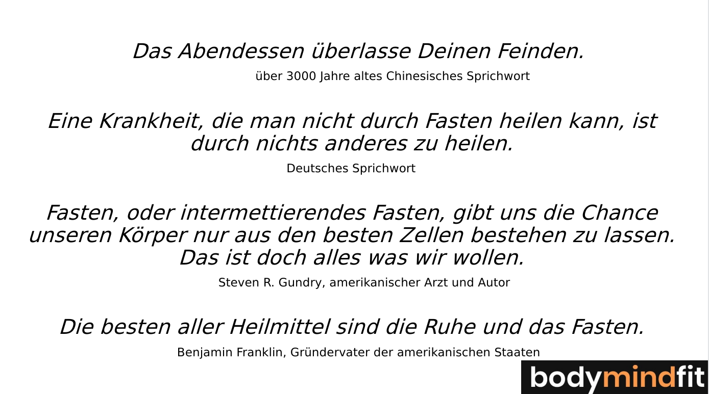 Intervallfasten - Aber richtig!