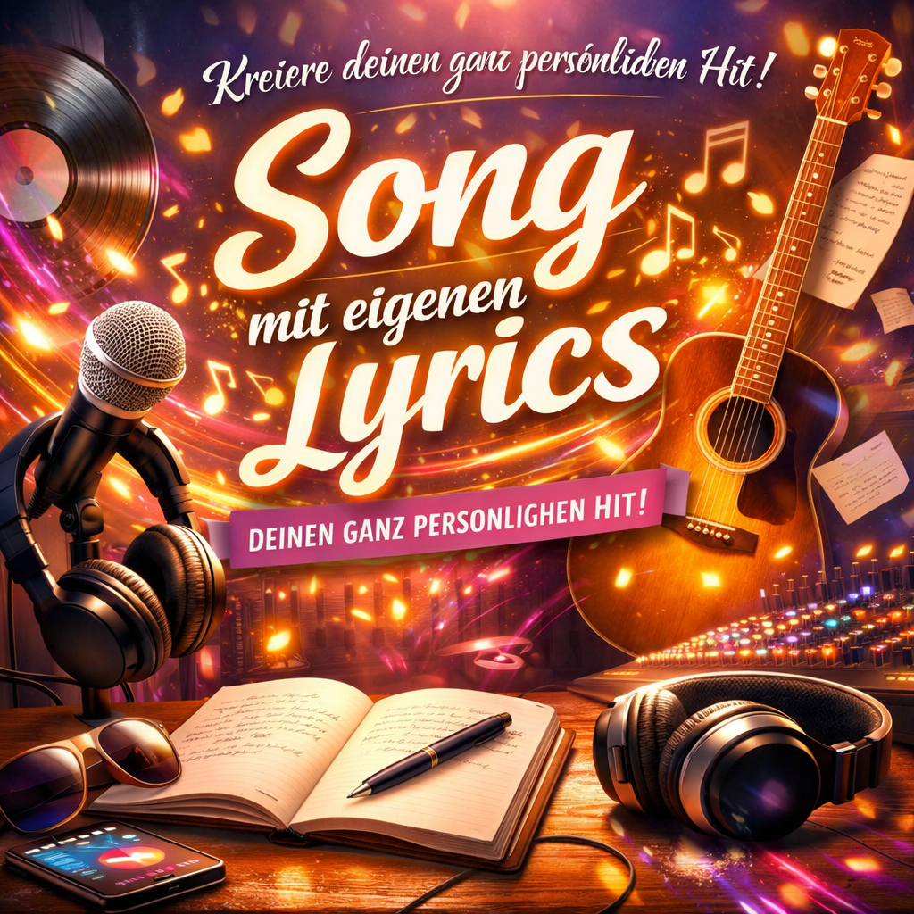 Song mit eigenen Lyrics (2 Versionen)