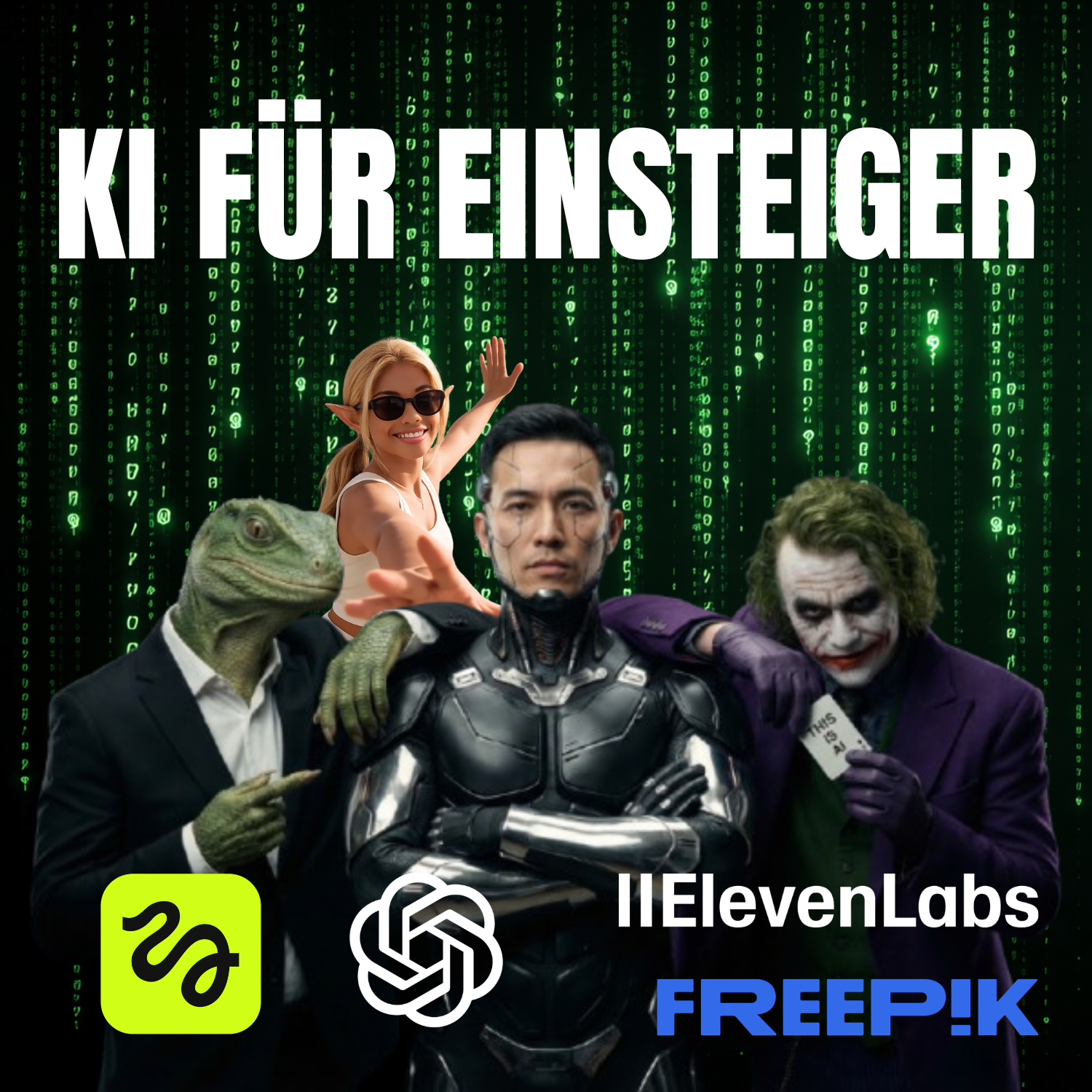 KI für Einsteiger – Guide & Videotraining zu ChatGPT, Freepik, ElevenLabs und Higgsfield