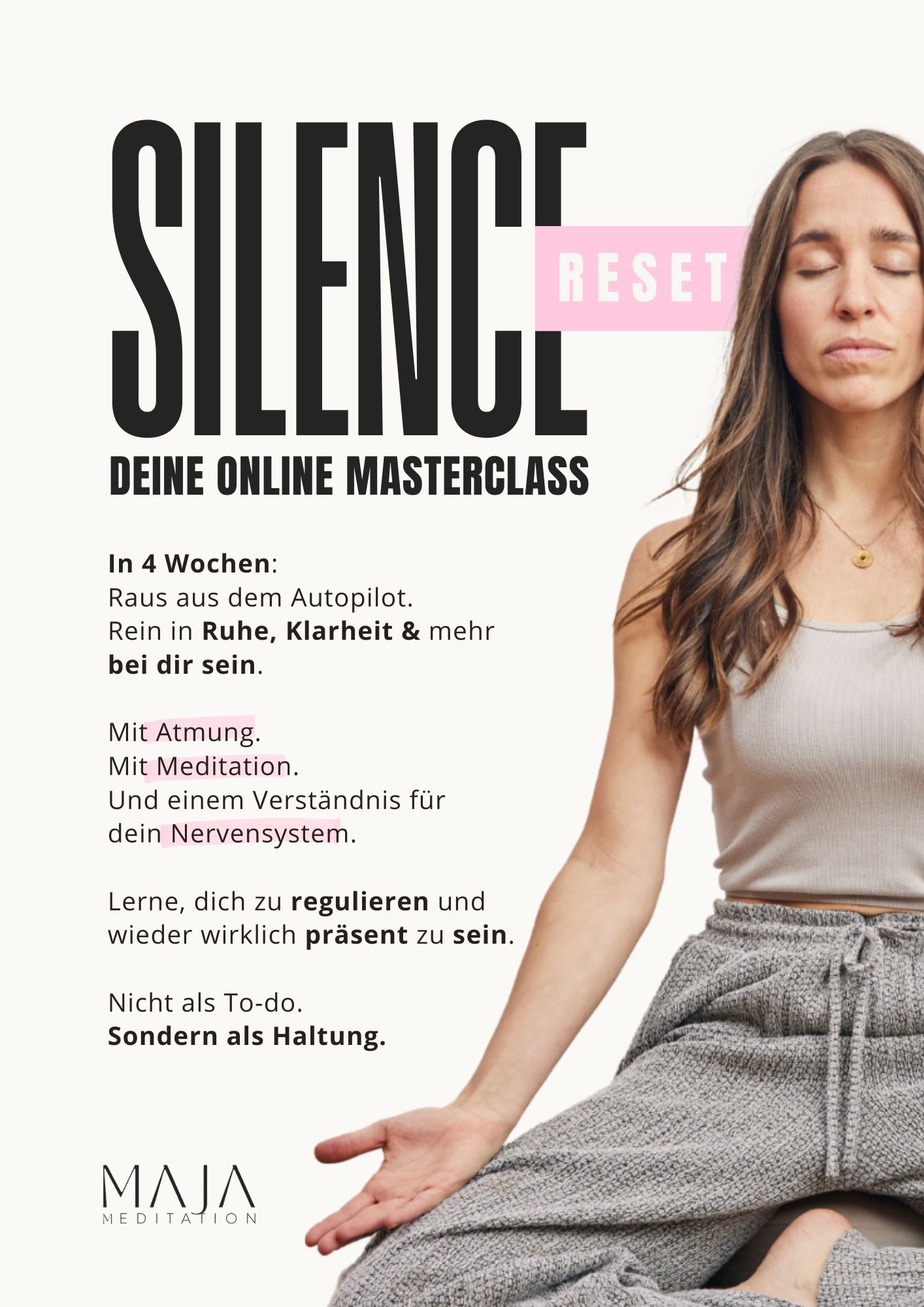Silence Reset - Deine online Masterclass