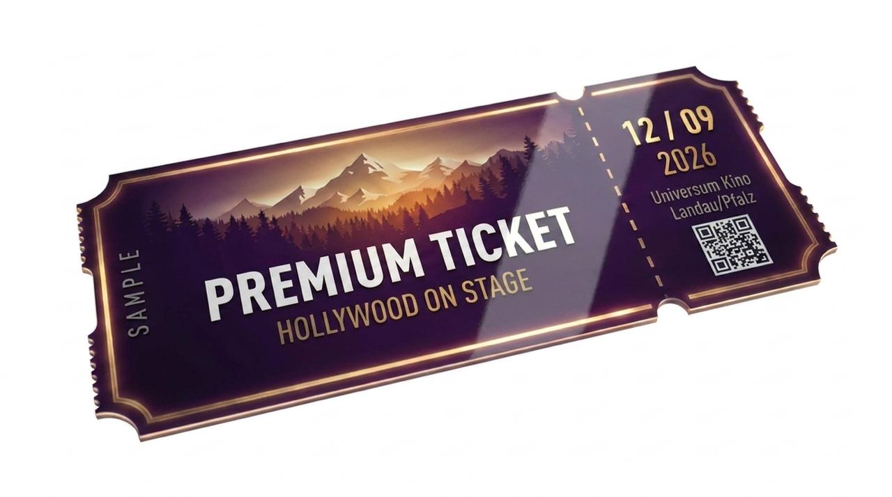 Event-Ticket Hollywood on Stage
