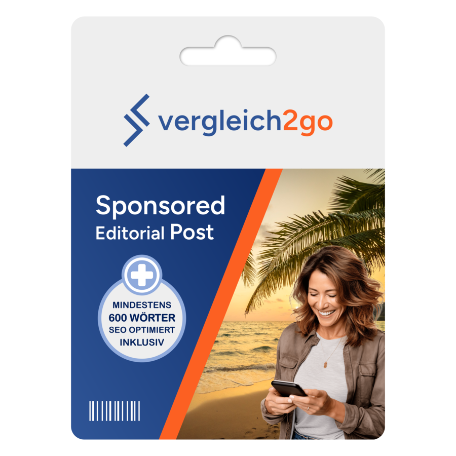 Produktabbildung zu Sponsored Editorial Post bei vergleich2go