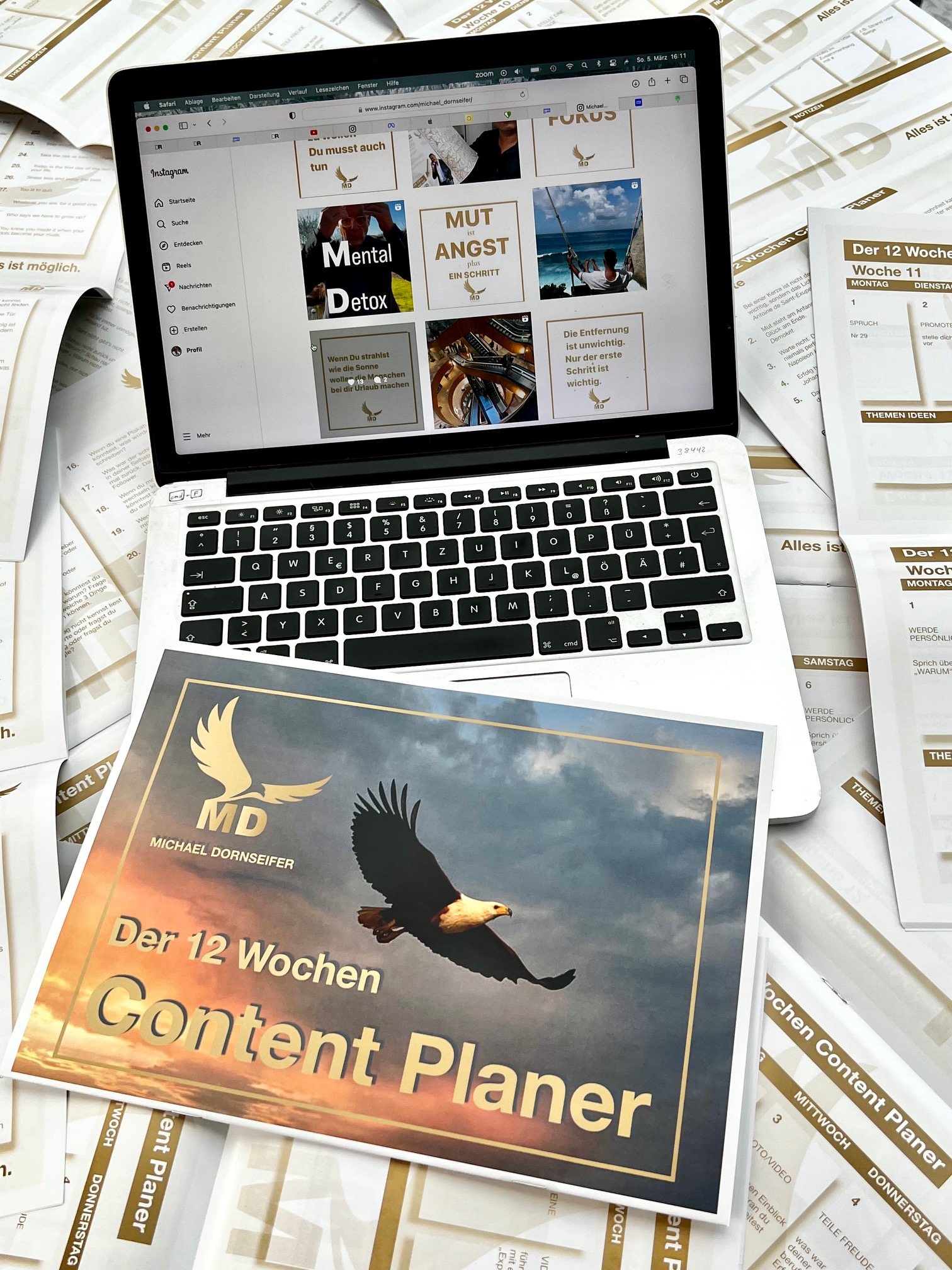 12 Wochen Content Planer