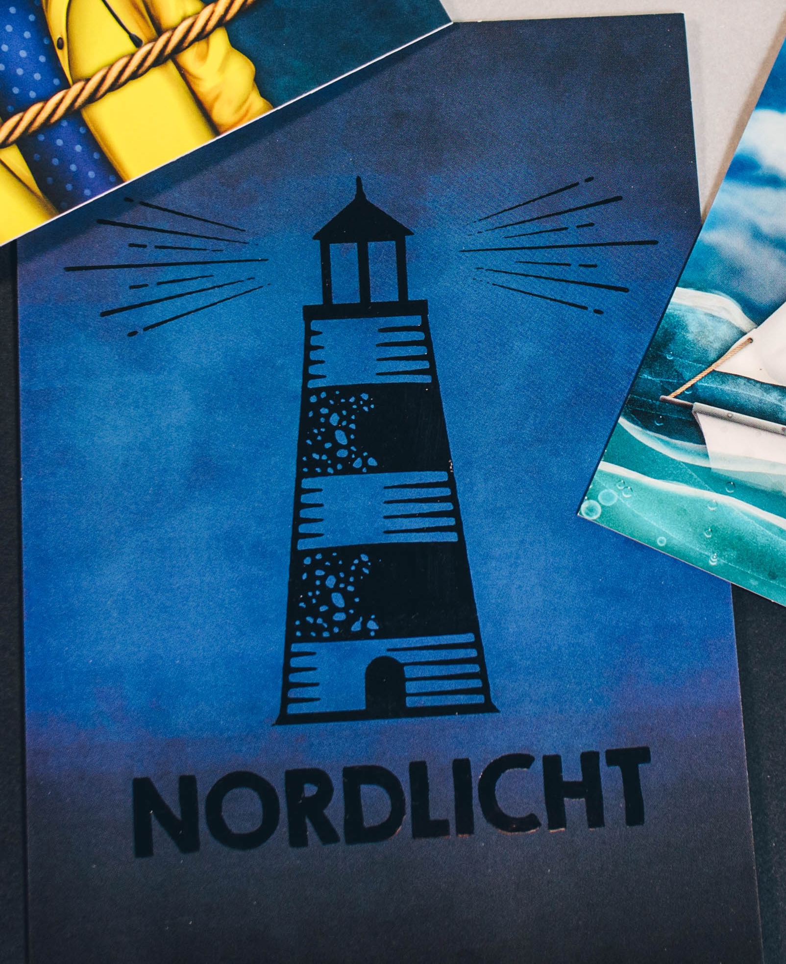 NORDLICHT-Postkarte "Nordlicht"