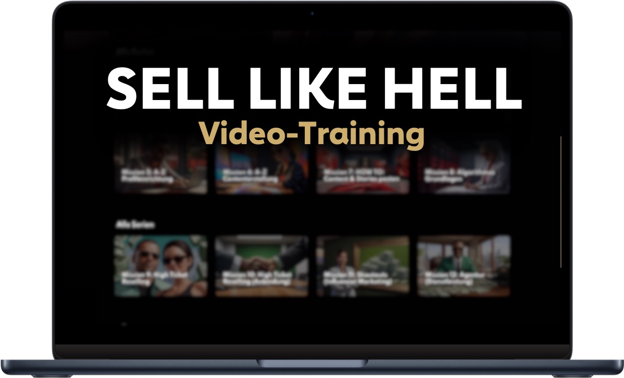 NEW! Sell Like Hell | Videokurs
